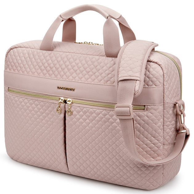 Bagsmart Sac De Transport Femme Matelassé Grand Format Avec Compartiments - Sac à Bandoulière Voyage