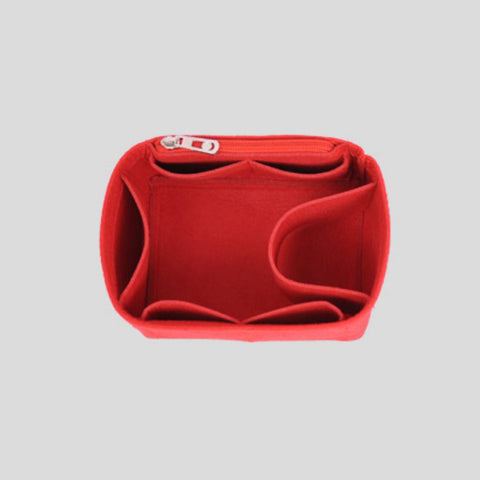 Organizer Per Borsa Picotin Hermès - In Seta, Mantiene La Forma, Tasca Interna (Rouge H, PC18) - Foto 6