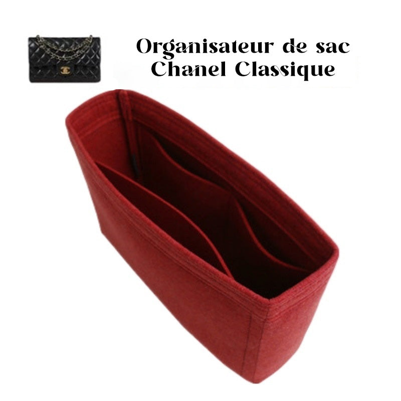 organisateur de sac chanel classqiue
