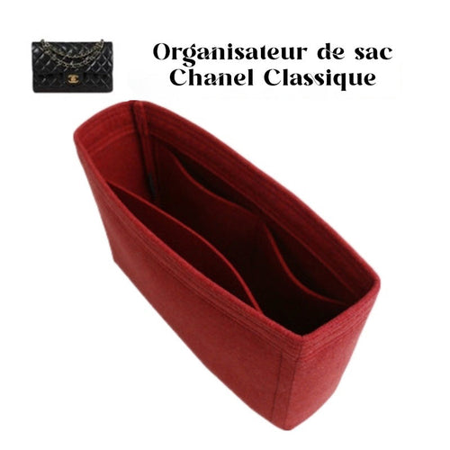organisateur de sac chanel classqiue