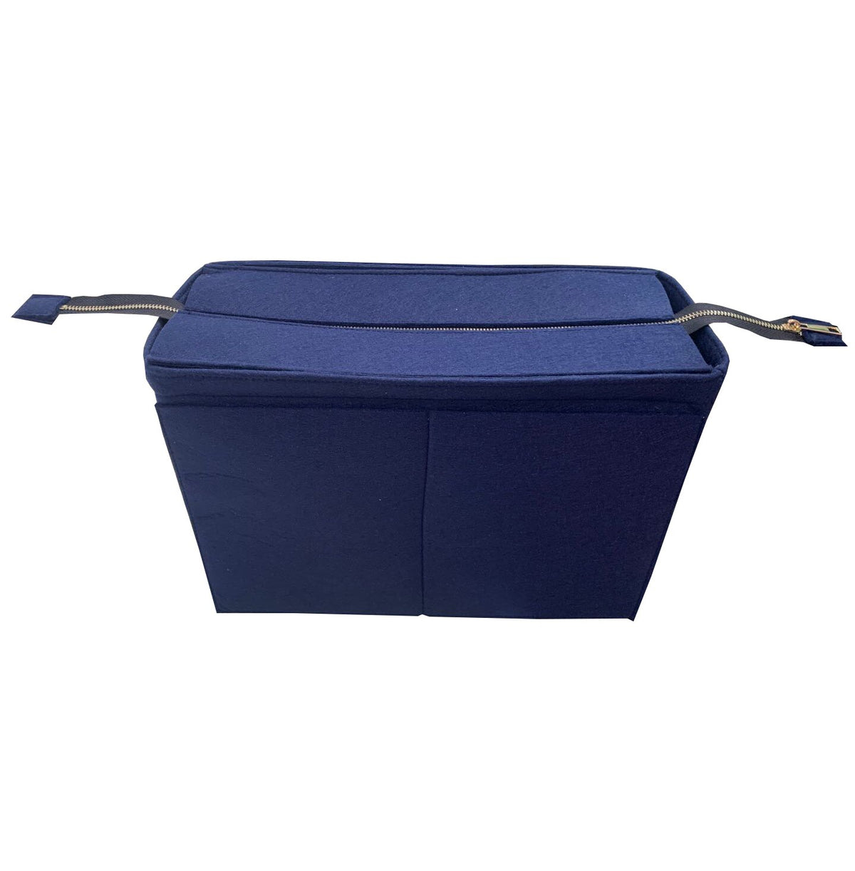 Organiseur de sac Dior book tote bleu navy