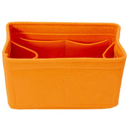 organisateur de sac en feutrine orange