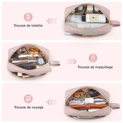 BAGSMART - Organisateur de maquillage souple