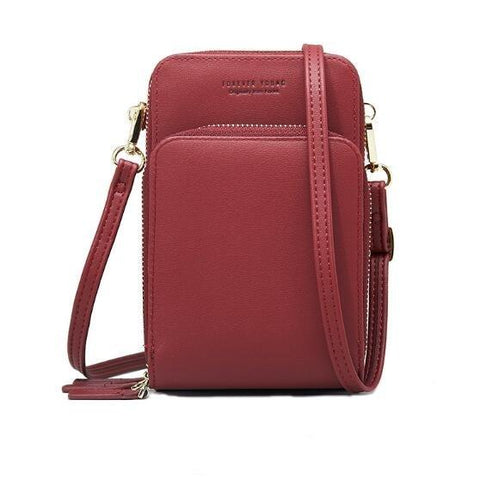Mini Satchel, Mobile Phone Bag, Hanging Bag, Cash Card Multifunction Bag,  Women's Purse(Blue) - Walmart.com