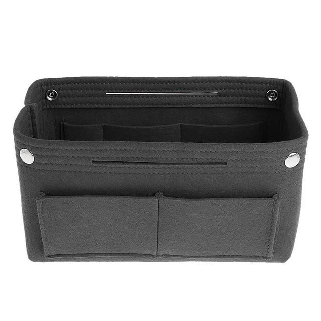 organisateur de sac easyswap premium, bouton pression et anses intégrées, ranger facilement votre sac
