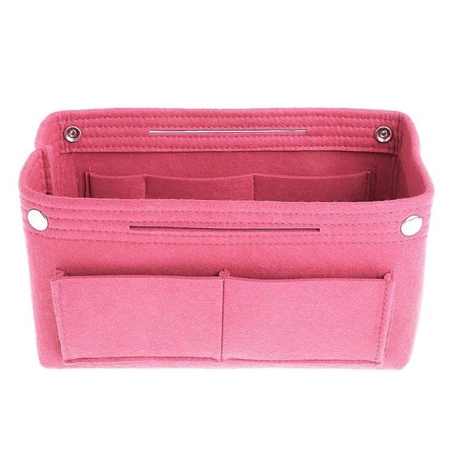 organisateur de sac easyswap premium, bouton pression et anses intégrées, ranger facilement votre sac