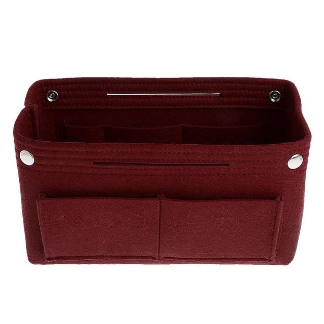 organisateur de sac easyswap premium, bouton pression et anses intégrées, ranger facilement votre sac